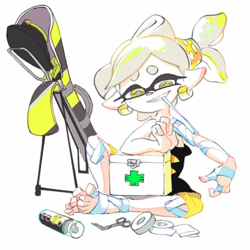 💊 Стикер «Squid sisters» для Telegram