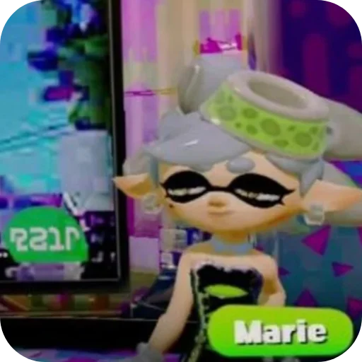 😑 Стикер «Squid sisters» для Telegram