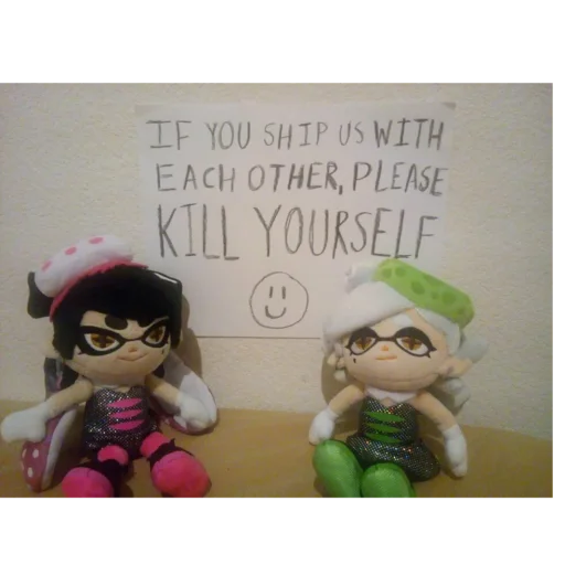 😋 Стикер «Squid sisters» для Telegram