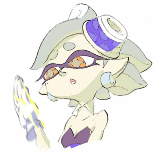 😯 Стикер «Squid sisters» для Telegram
