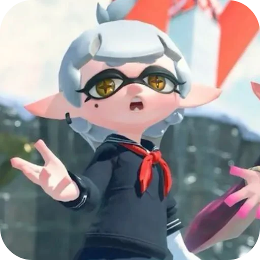 🎒 Стикер «Squid sisters» для Telegram