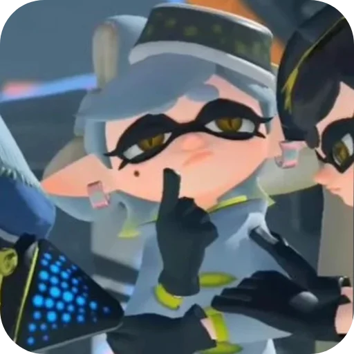 🤨 Стикер «Squid sisters» для Telegram
