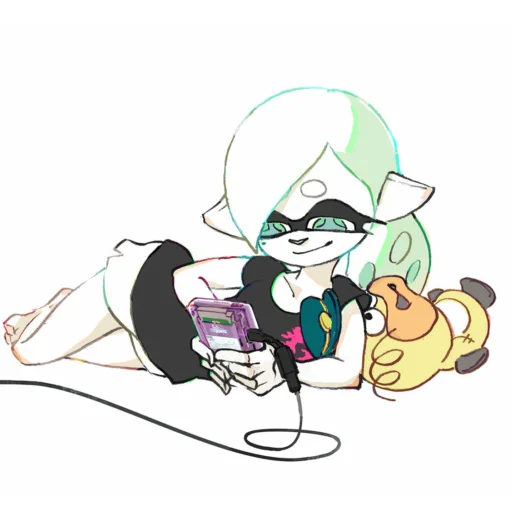 ☺️ Стикер «Squid sisters» для Telegram