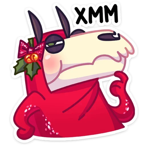 🤔 Стикер «Мэри Лу» для Telegram