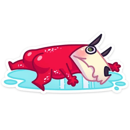 ☹️ Стикер «Мэри Лу» для Telegram
