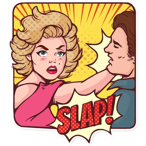 👊 Стикер «Marilyn» для Telegram