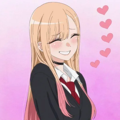 🍥 Стикер «Marin Kitagawa» для Telegram