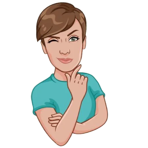 🤔 Стикер «Марина» для Telegram