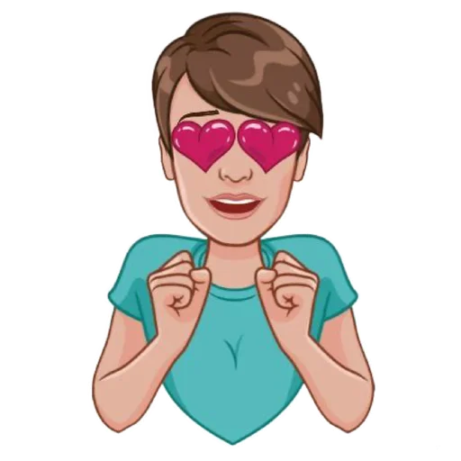 😍 Стикер «Марина» для Telegram