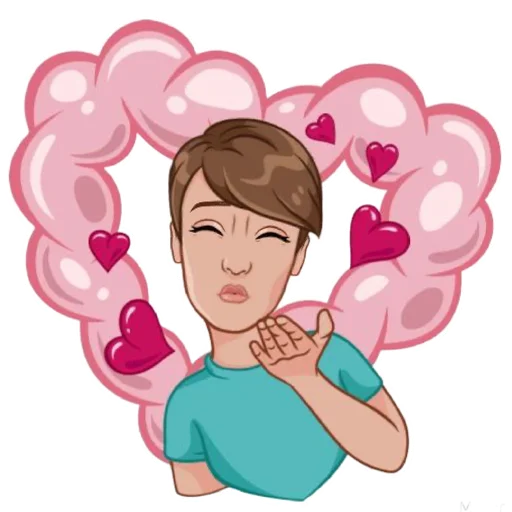 🥰 Стикер «Марина» для Telegram