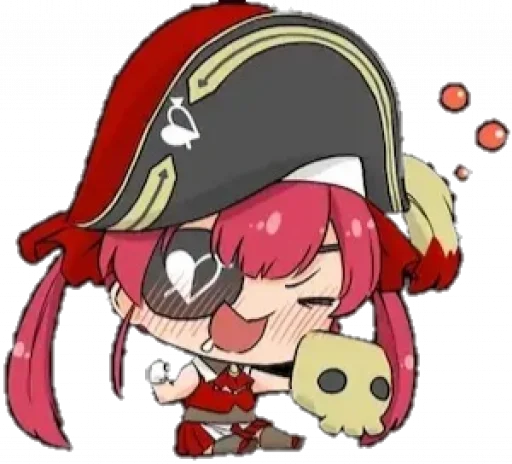 🍺 Стикер «Marine chan» для Telegram