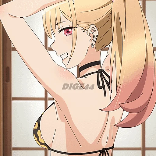 👩‍🦰 Стикер «MARIN KITAGAWA PHOTO STICKERS» для Telegram