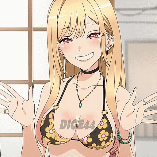 🤗 Стикер «MARIN KITAGAWA PHOTO STICKERS» для Telegram