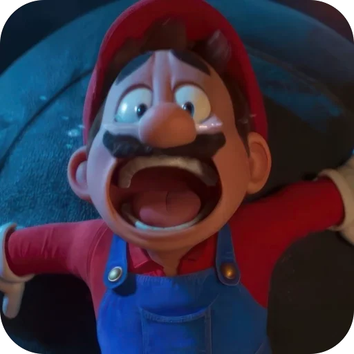 😧 Стикер «Mario» для Telegram