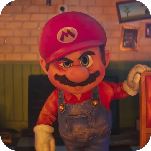 🧱 Стикер «Mario» для Telegram