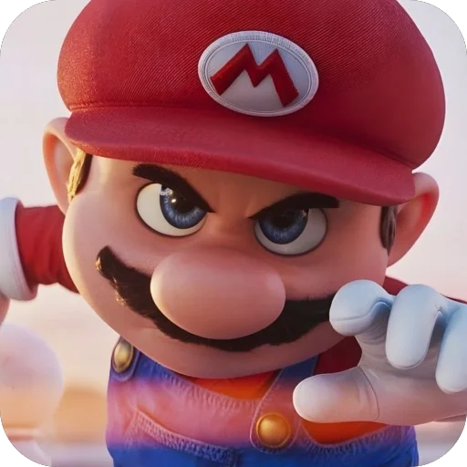 😶 Стикер «Mario» для Telegram