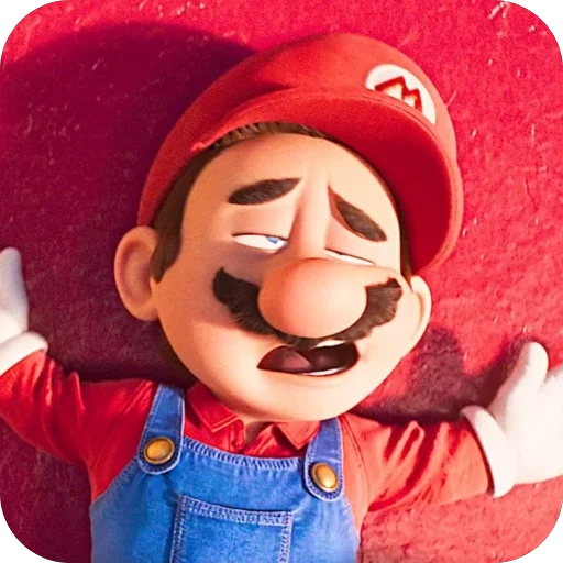 😵 Стикер «Mario» для Telegram