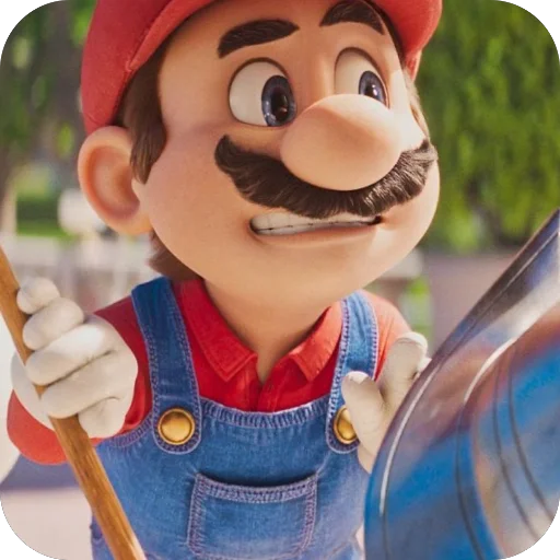 😬 Стикер «Mario» для Telegram