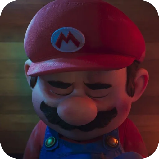 😔 Стикер «Mario» для Telegram