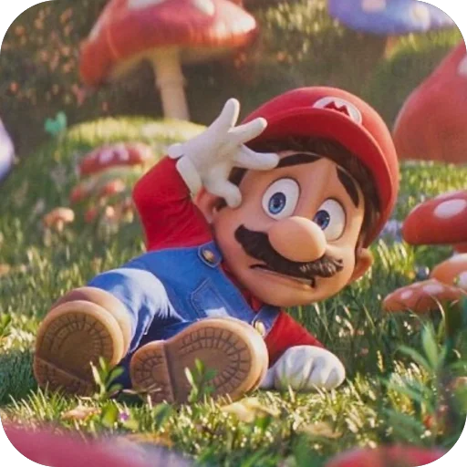 😟 Стикер «Mario» для Telegram