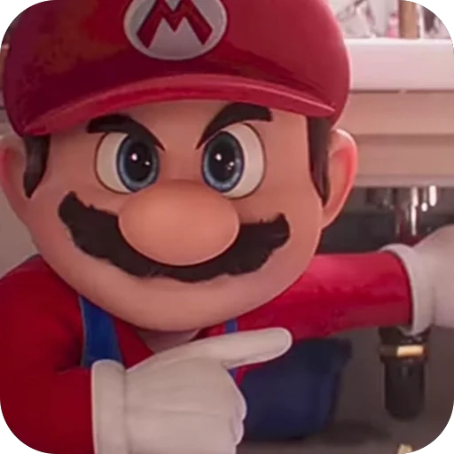 😒 Стикер «Mario» для Telegram