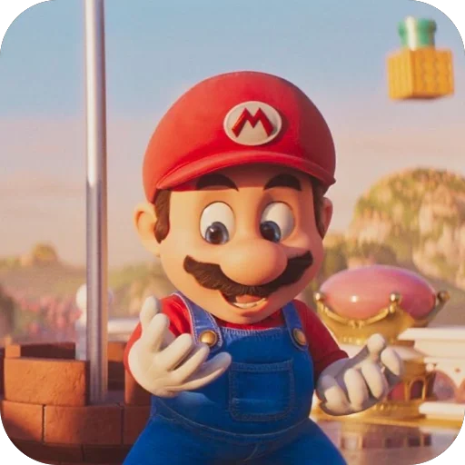 😃 Стикер «Mario» для Telegram