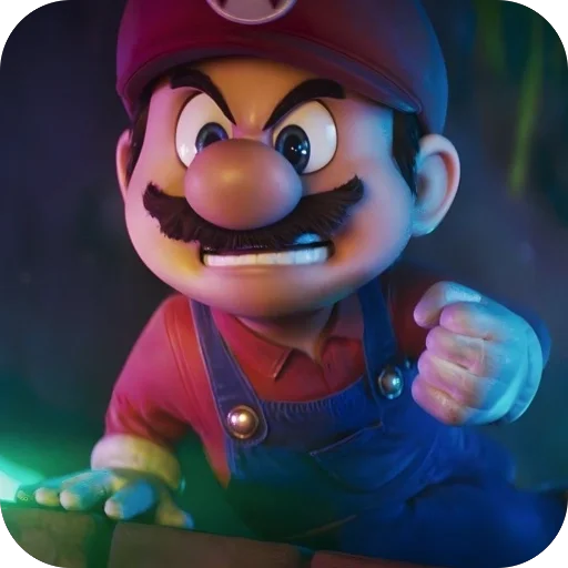 😠 Стикер «Mario» для Telegram