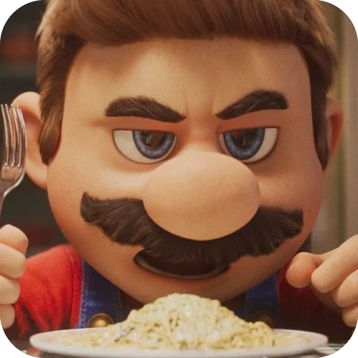 🍽️ Стикер «Mario» для Telegram