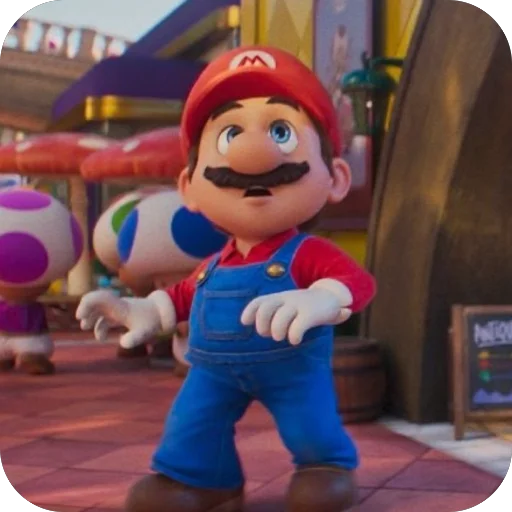 😮 Стикер «Mario» для Telegram