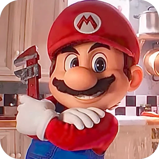😉 Стикер «Mario» для Telegram