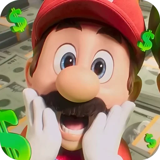 😲 Стикер «Mario» для Telegram