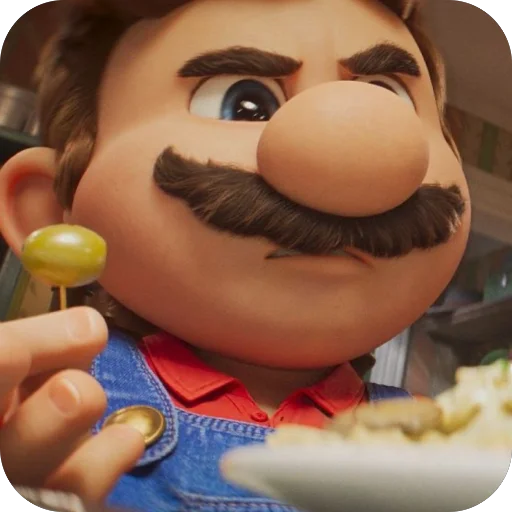 😇 Стикер «Mario» для Telegram