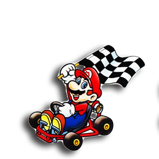 🚗 Стикер «Mario Kart» для Telegram