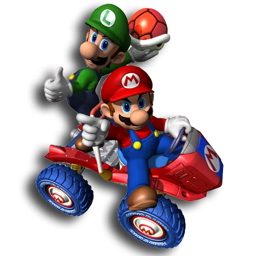 👥 Стикер «Mario Kart» для Telegram
