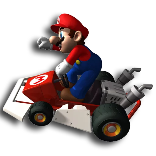 🚗 Стикер «Mario Kart» для Telegram