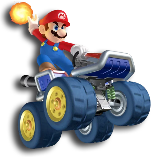 🔥 Стикер «Mario Kart» для Telegram
