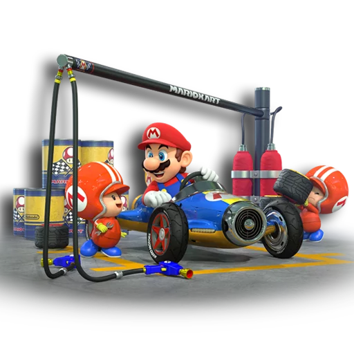 👥 Стикер «Mario Kart» для Telegram