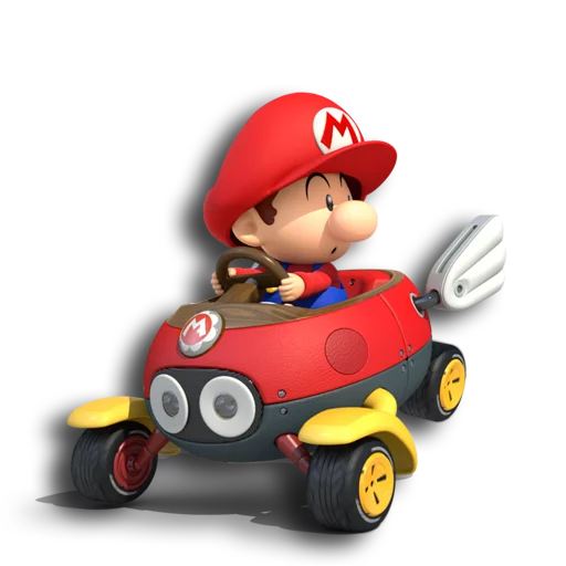 👶 Стикер «Mario Kart» для Telegram
