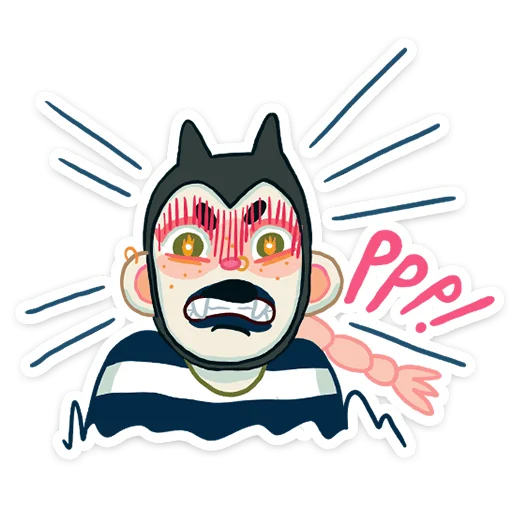 😡 Стикер «Маришка» для Telegram