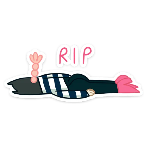 ⚰️ Стикер «Маришка» для Telegram