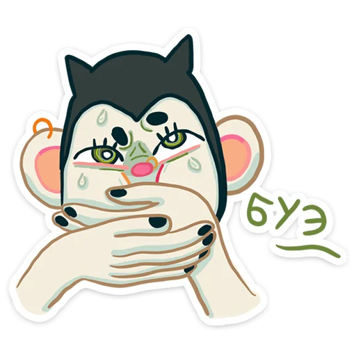 🤢 Стикер «Маришка» для Telegram