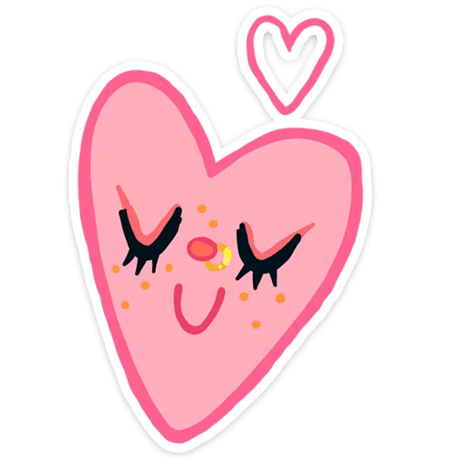 ❤️ Стикер «Маришка» для Telegram