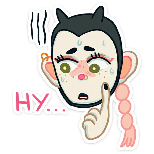 🤔 Стикер «Маришка» для Telegram