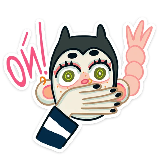 🙊 Стикер «Маришка» для Telegram