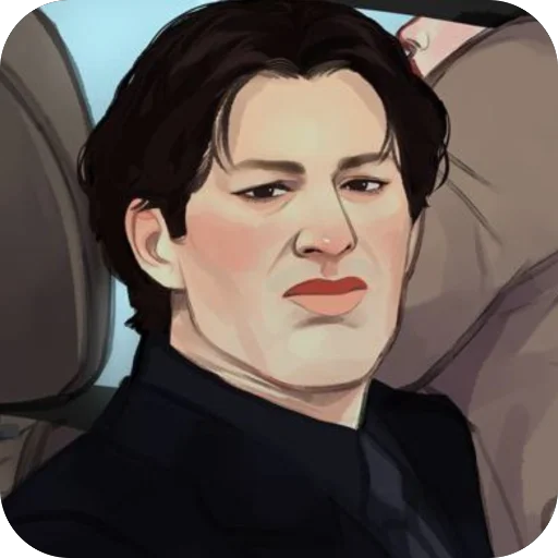 🫥 Стикер «Mark Hoffman» для Telegram