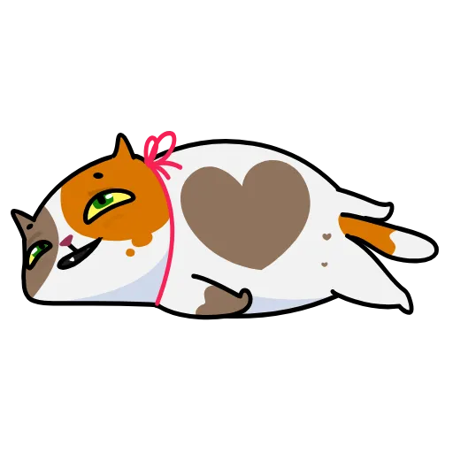 😴 Стикер «Cat Mark» для Telegram