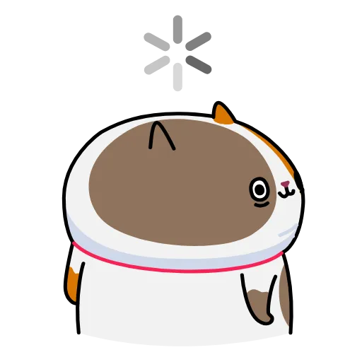🤔 Стикер «Cat Mark» для Telegram