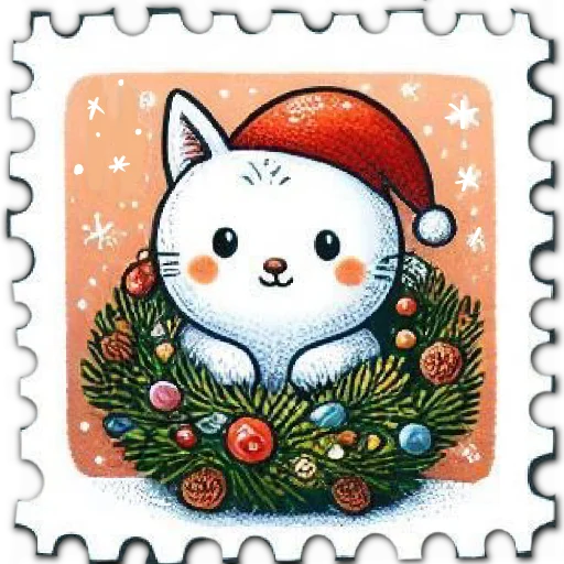 🥳 Стикер «марки» для Telegram