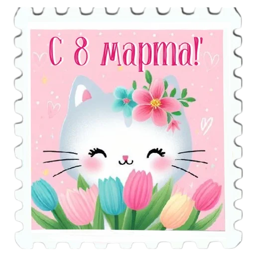 😍 Стикер «марки» для Telegram