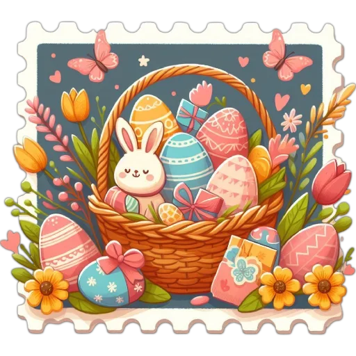 ❤️ Стикер «марки» для Telegram
